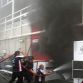 Fire at Williams F1 pit box