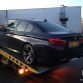 First Crashed BMW F10 M5