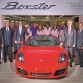 First Porsche Boxster rolls off the production line at Volkswagen Osnabruck
