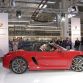 First Porsche Boxster rolls off the production line at Volkswagen Osnabruck