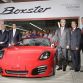 First Porsche Boxster rolls off the production line at Volkswagen Osnabruck