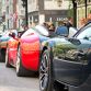 Five Bugatti Veyron at Montreal