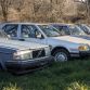 Five hundred cars hidden in a forest