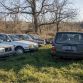 Five hundred cars hidden in a forest