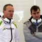 L-R: Simon Roberts (GBR) Force India F1 Chief Operating Officer, and James Key (GBR), Force India F1 Technical Director.
Force India F1 VJM02 Shakedown, Silverstone, England, Wednesday 25 February 2009.