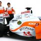 (L to R): Adrian Sutil (GER) with Force India F1 team mate Giancarlo Fisichella (ITA) alongside the Force India F1 VJM02.
Force India F1 VJM02 Launch Studio Shoot, Silverstone, England, 24 February 2009.
