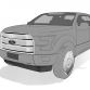 Ford Atlas Concept early sketches