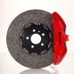 Besides the standard six-piston, monobloc anodized black calipers with carbon ceramic rotors, Ford GT supercar for the first time offers upgrades four additional colours - Silver, Blue, Orange and Red colours.