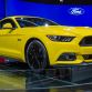 Paris. 02 October 2014
The new Ford Mustang convertible on the stand at the Paris Motor Show 2014.Photo: Neil Turner/Timbismedia for Ford of Europe