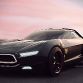 Ford Mad Max Interceptor concept artist rendering by Simon Brook