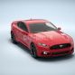 2015 Ford Mustang 3D Rendering