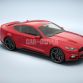 2015 Ford Mustang 3D Rendering