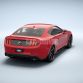 2015 Ford Mustang 3D Rendering