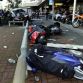 Ford Mustang GT Crashed from 3rd floor of parking
