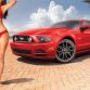 Ford Mustang Sports Illustrated Swimsuit Edition ad with Dalena Henriques