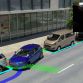 Enhanced Active Park Assist controls steering, gear selection and forward and reverse motion to facilitate parking at a push of a button. The system can automatically enter and exit a parallel parking space, and can reverse the vehicle into a perpendicular space.