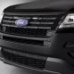 The 2016 Ford Police Interceptor has a new front fascia that better integrates the lights for a more seamless design and a stealthier look for police patrol.