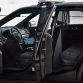 The 2016 Ford Police Interceptor Utility features front seats with the lower bolster removed to better accommodate officer's utility belts, and anti-stab plates in the rear of the front seats to protect officers from occupants in the second row.