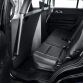 The 2016 Ford Police Interceptor Utility features front seats with the lower bolster removed to better accommodate officers' utility belts, and anti-stab plates in the rear of the front seats to protect officers from occupants in the second row.