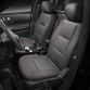 The front seats of the 2016 Ford Police Interceptor Utility have been designed with the lower bolster removed to better accommodate officersÃ¢?? utility belts. ,The front seats of the 2016 Ford Police Interceptor Utility have been designed with the lower bolster removed to better accommodate officersâ utility belts.