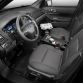 The 2016 Ford Police Interceptor Utility features front seats with the lower bolster removed to better accommodate officers' utility belts, as well as a new steering wheel, gauge cluster and center stack.