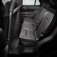 The 2016 Ford Police Interceptor Utility has anti-stab plates installed in the rear of the front seats to protect officers from occupants in the second row.