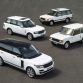 Four generations Land Rover Range Rover (3)