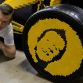Fullsize car made from Lego
