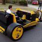Fullsize car made from Lego