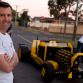 Fullsize car made from Lego