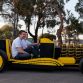 Fullsize car made from Lego