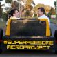 Fullsize car made from Lego