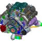 G90 5.0-liter V8 engine