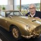 Gold Aston Martin DB5 scale model (1)