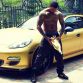 Gold mat Porsche Panamera