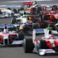 Drivers take the start of the Bahrain Formula One Grand Prix at the Sakhir racetrack, on April 26, 2009 in Manama.            AFP PHOTO / KARIM SAHIB (Photo credit should read KARIM SAHIB/AFP/Getty Images)