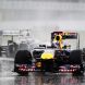 MONTREAL, CANADA - JUNE 12:  Sebastian Vettel of Germany and Red Bull Racing leads the field in the early stages of the Canadian Formula One Grand Prix at the Circuit Gilles Villeneuve on June 12, 2011 in Montreal, Canada.  (Photo by Paul Gilham/Getty Images)