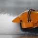 MONTREAL, CANADA - JUNE 12:  Track cleaning vehicle tries to clear the water from the circuit during the Canadian Formula One Grand Prix at the Circuit Gilles Villeneuve on June 12, 2011 in Montreal, Canada.  (Photo by Paul Gilham/Getty Images)