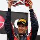 MONTREAL, CANADA - JUNE 12:  Sebastian Vettel of Germany and Red Bull Racing celebrates on the podium after finishing second during the Canadian Formula One Grand Prix at the Circuit Gilles Villeneuve on June 12, 2011 in Montreal, Canada.  (Photo by Clive Rose/Getty Images)