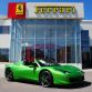 Green Ferrari 458 Spider