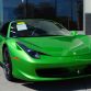 Green Ferrari 458 Spider