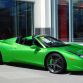 Green Ferrari 458 Spider