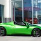 Green Ferrari 458 Spider