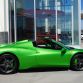 Green Ferrari 458 Spider