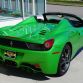 Green Ferrari 458 Spider