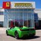 Green Ferrari 458 Spider