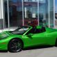 Green Ferrari 458 Spider