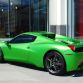 Green Ferrari 458 Spider