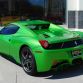 Green Ferrari 458 Spider