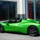 Green Ferrari 458 Spider